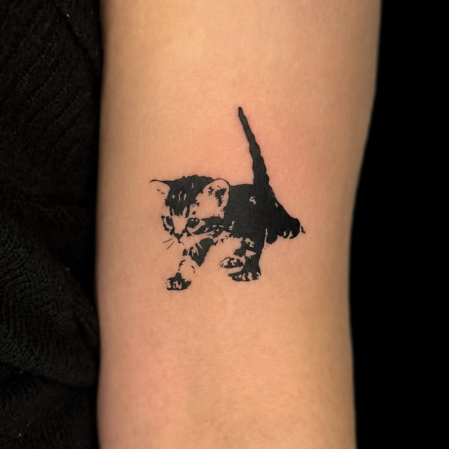 Street Cat Spirit Tattoo
