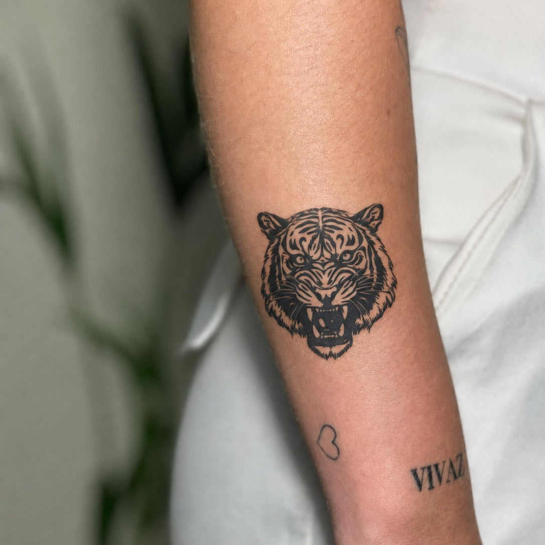 Roaring Tiger Tattoo